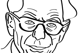 Paul Erdös cartoon logo