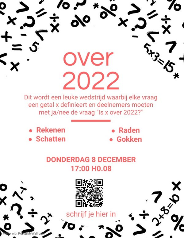 poster_Wiskunde Wedstrijd22_2022-11-30