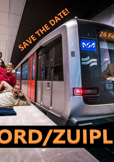 Poster Noord/Zuiplijn