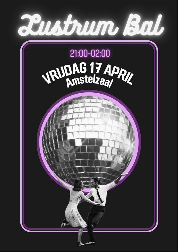 Poster Lustrum × Viper - Het Bal