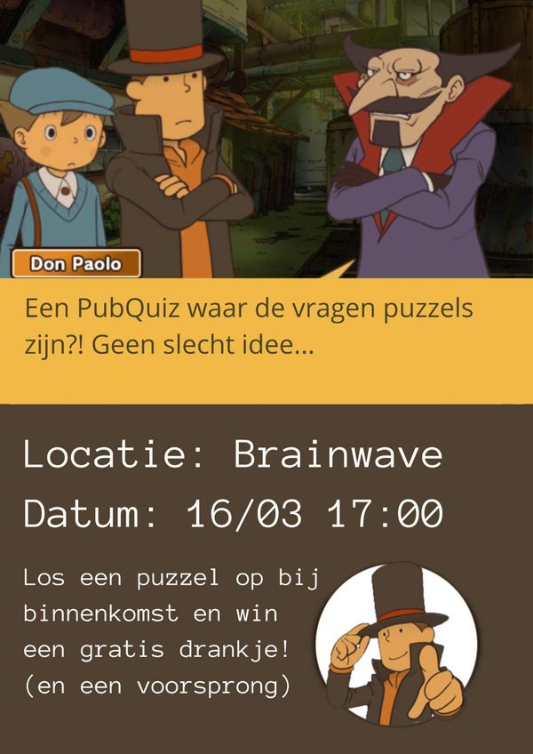 Poster PuzzelPubquiz