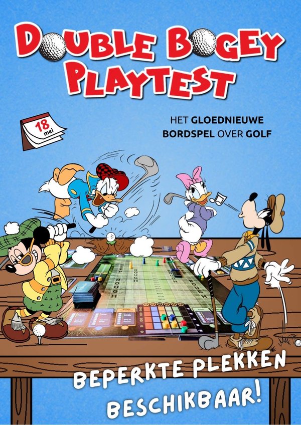 Poster Double Bogey Playtest