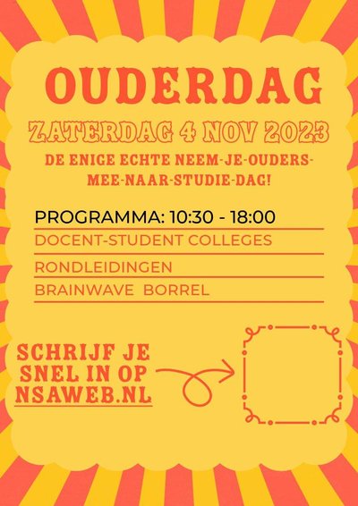 Poster Ouderdag 2023