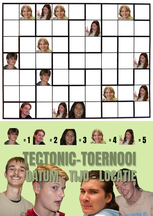 Poster Tectonic toernooi