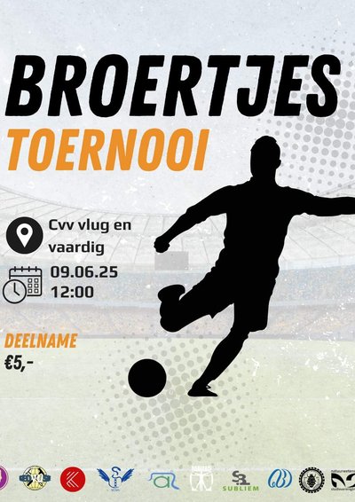 Poster Broertjes toernooi
