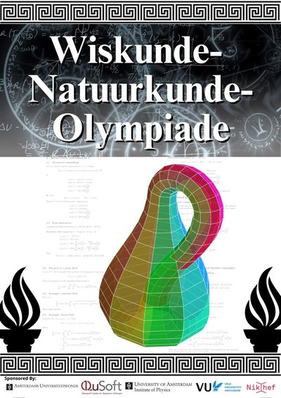 Poster Lustrum - Wis/Nat olympiade