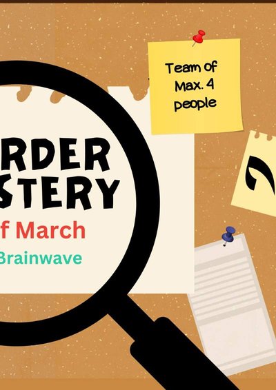 Poster Murder Mystery StuDoBo