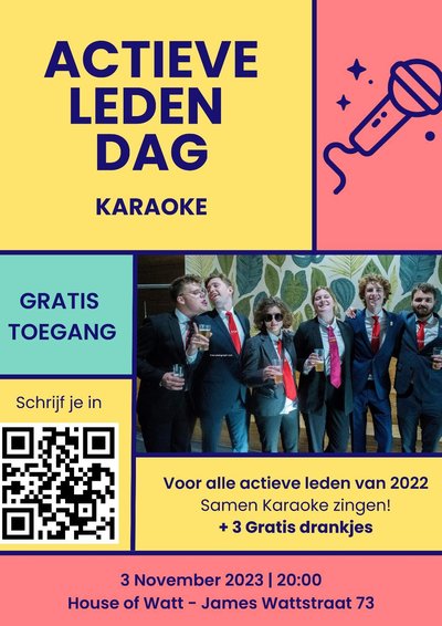 Poster Actieve Ledendag 2023