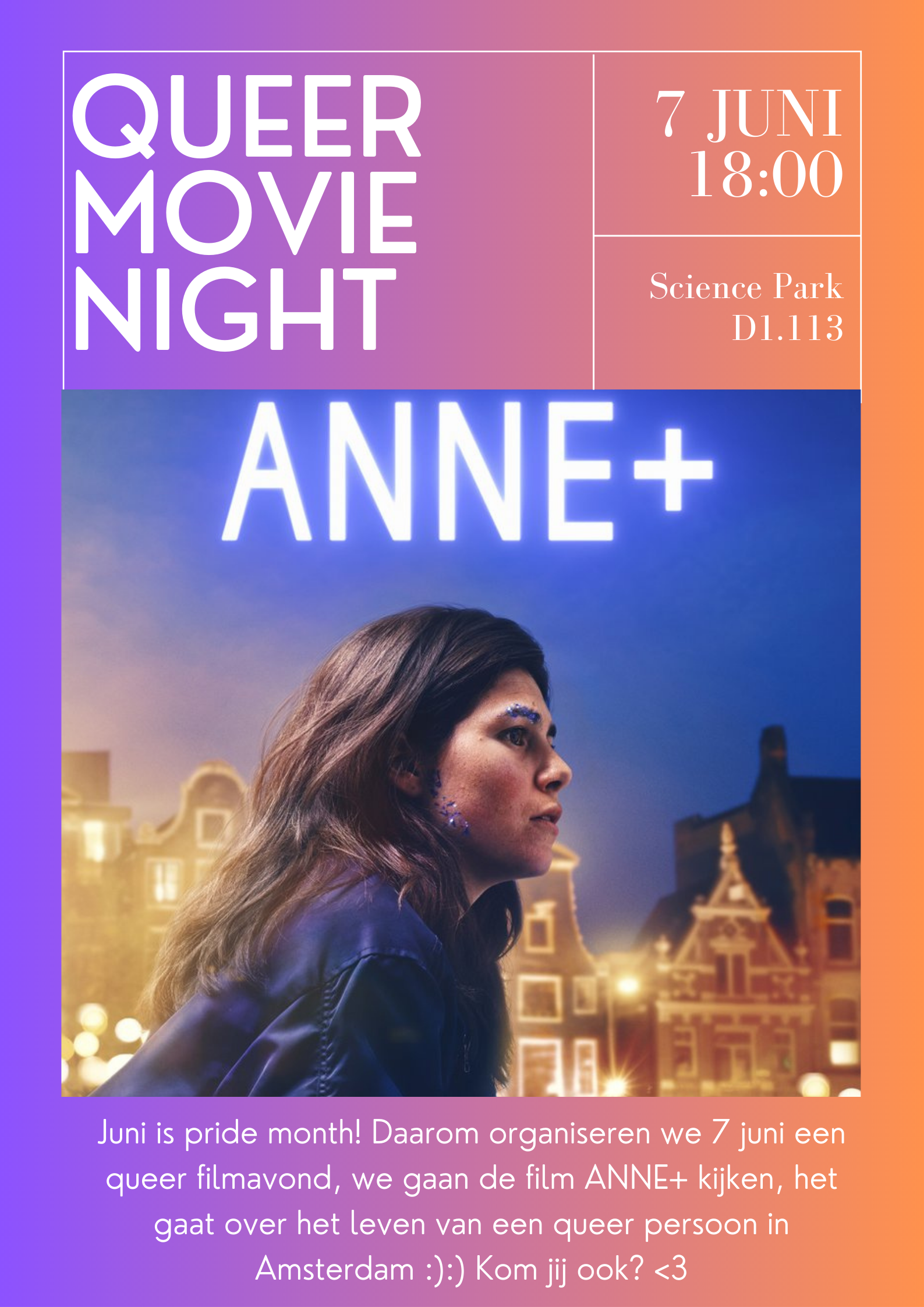 Queer movienight: Anne+ Poster